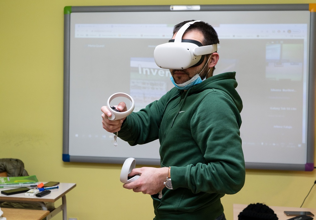 Jantarovci završili pilotiranje VR4LL projekta